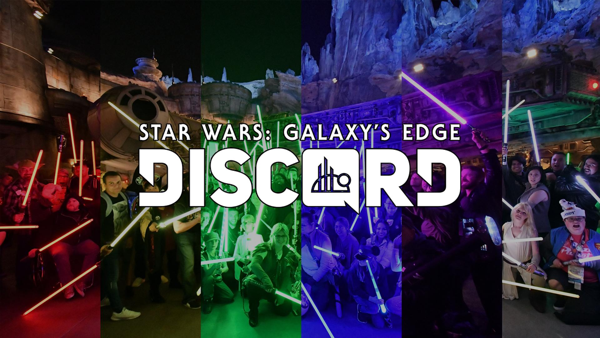 Discovery splash banner for Galaxy's Edge Discord Discord server