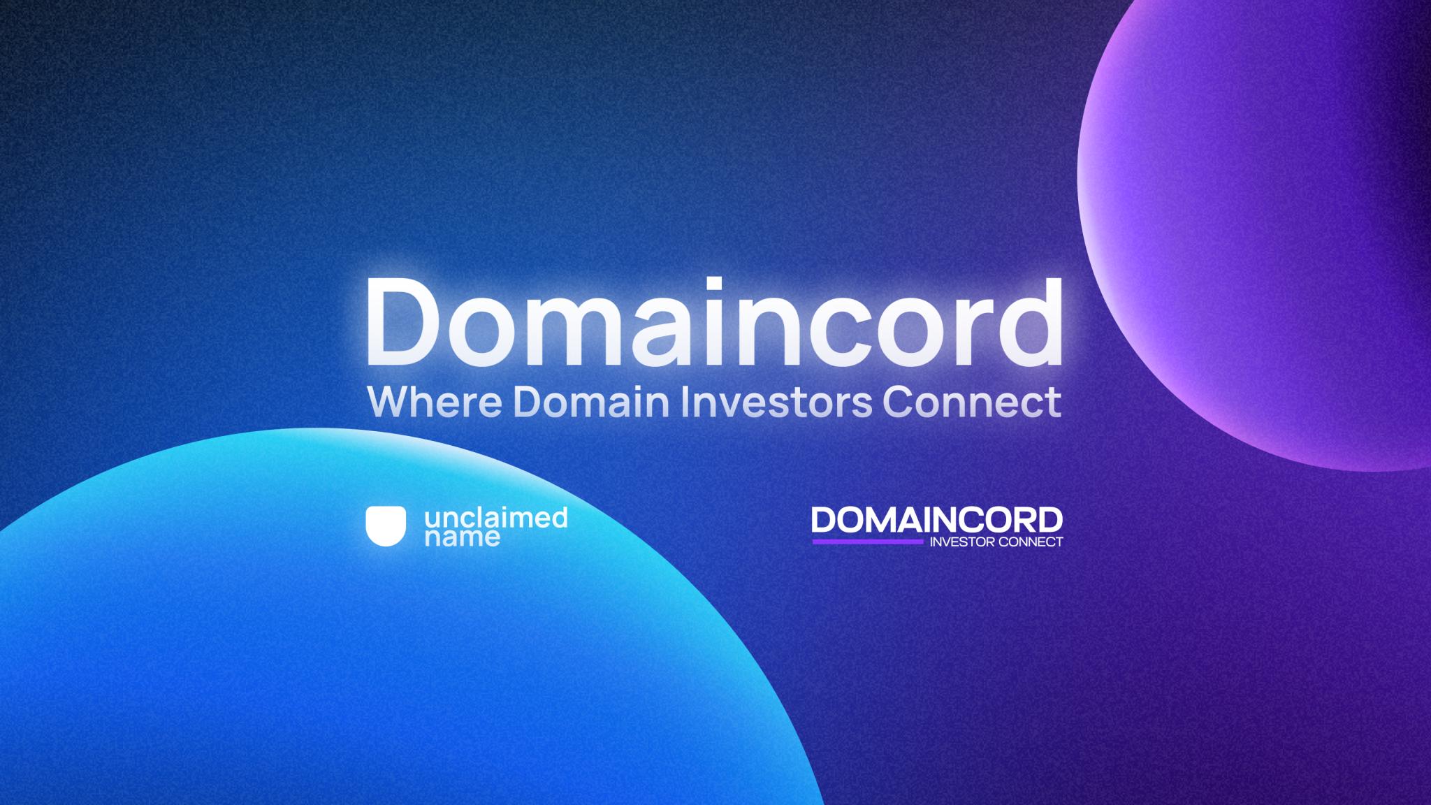 Discovery splash banner for Domaincord — Find Your Brand Discord server
