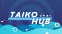 Discovery splash banner for osu!taiko Modding & Mapping Hub Discord server