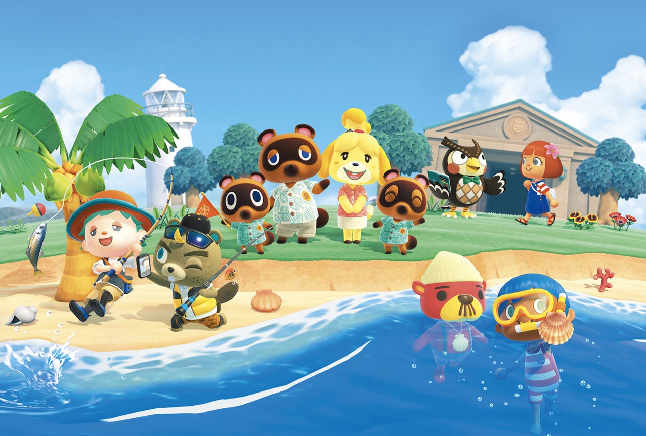 Discovery splash banner for Animal Crossing: New Horizons Discord server