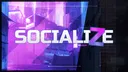 Socialize | Active VC Server • Hangout • Voice Chat • Call • Social • Chill • Anime • Memes • Emojis icon