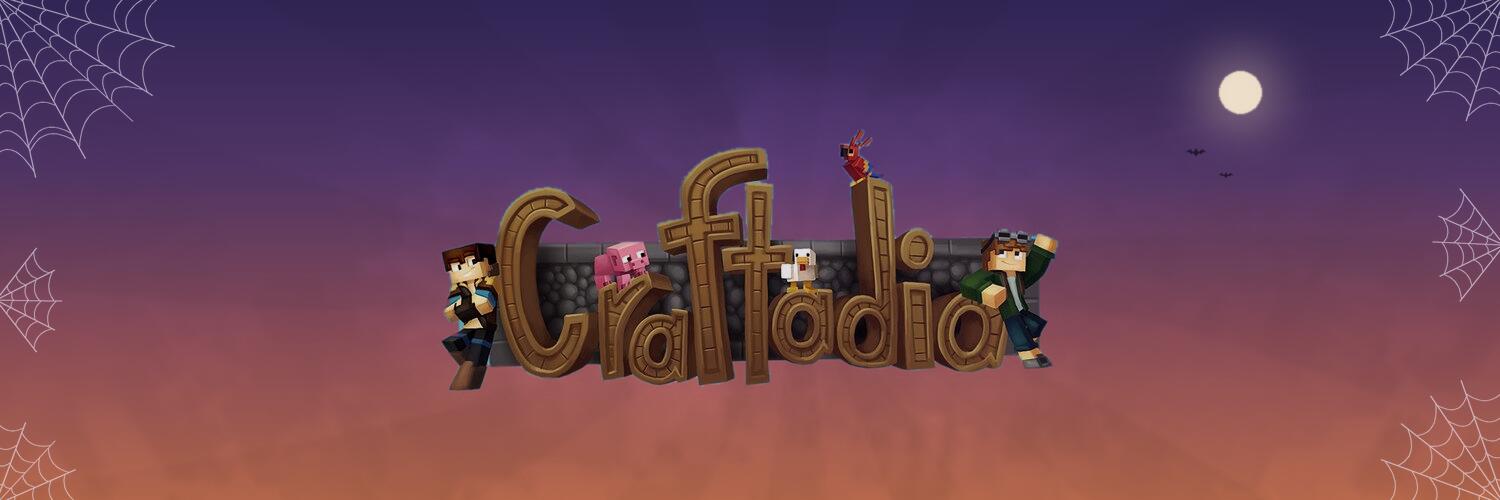 Discovery splash banner for Craftadia Survival Discord server