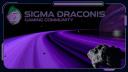 Discovery splash banner for Sigma Draconis Games Discord server