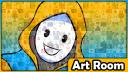 Discovery splash banner for Art Room Discord server