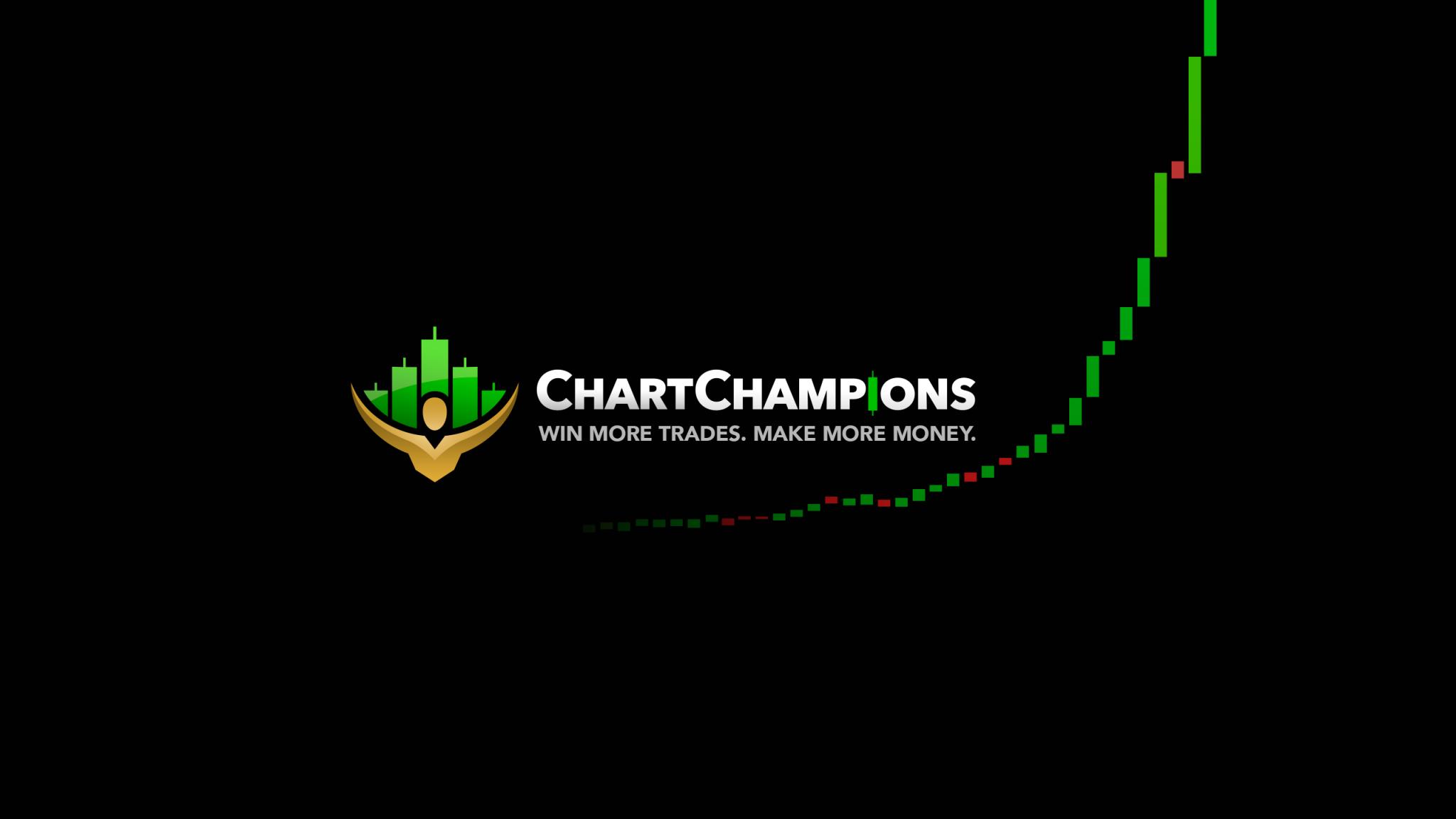 Discovery splash banner for Chart Champions Discord server