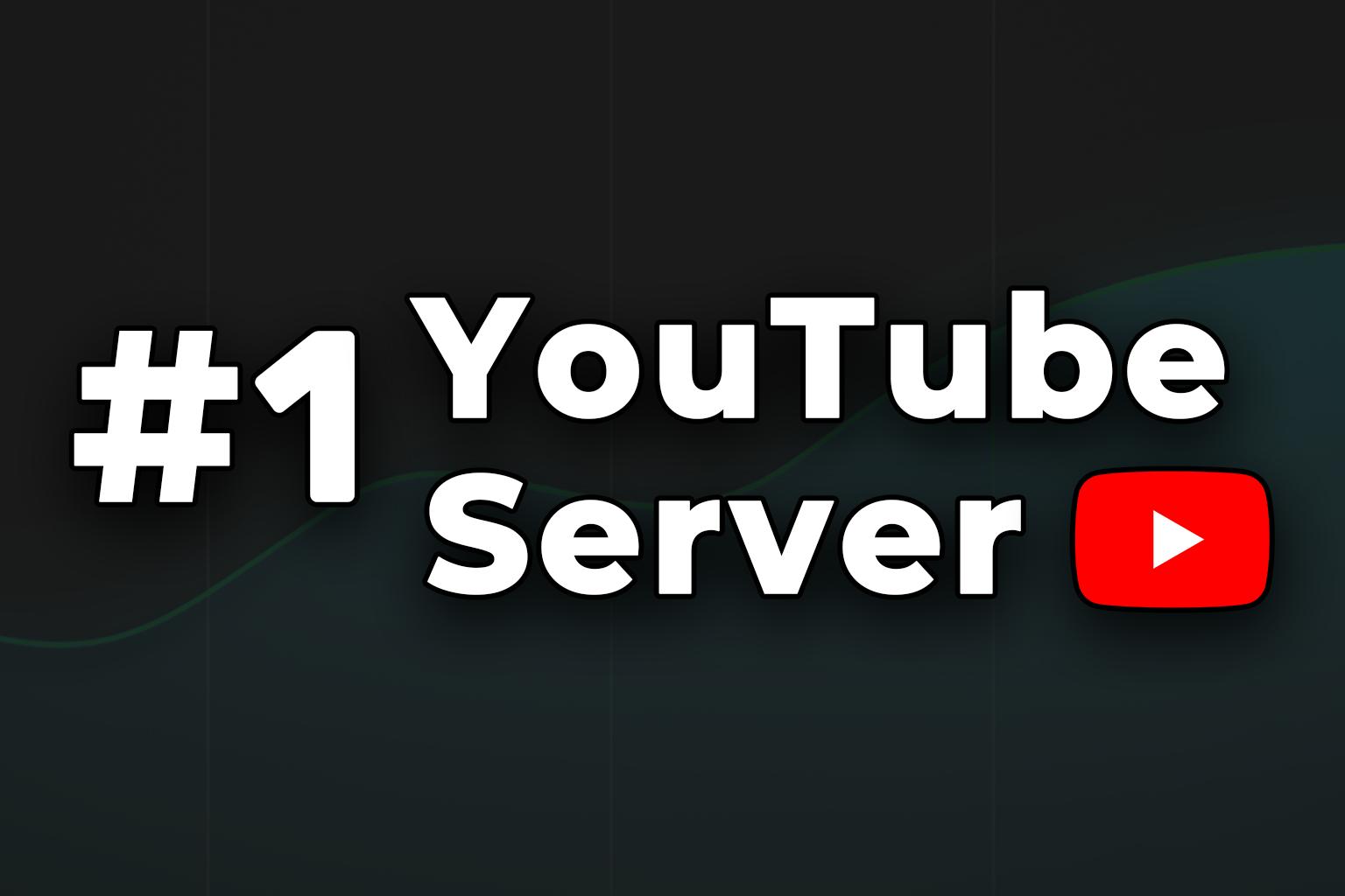 Discovery splash banner for YouTube Hustlers π± YT Tag Discord server