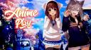 Discovery splash banner for Anime Play Discord server