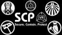 Discovery splash banner for SCP Foundation of VRChat Discord server