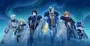 Discovery splash banner for Frota Crux (Genshin Brasil) Discord server