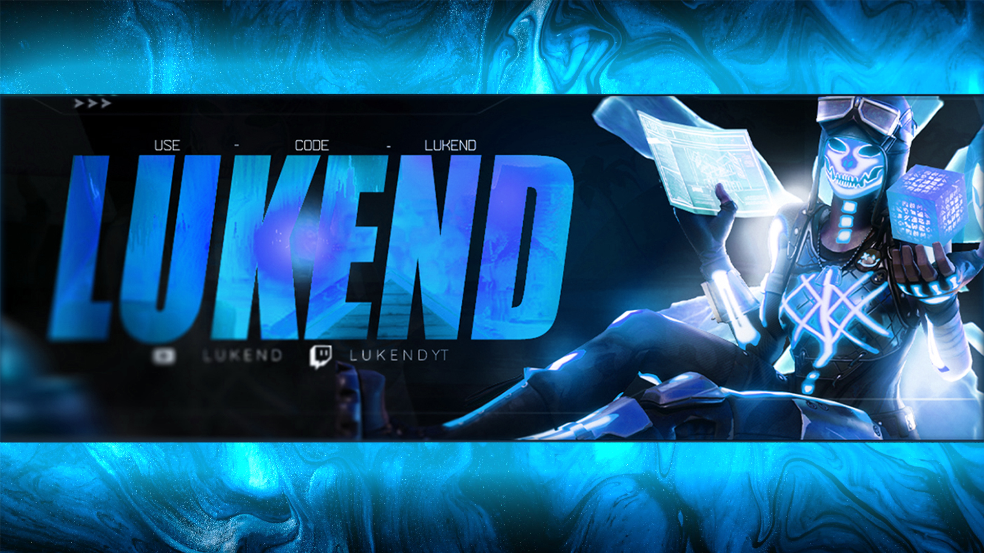 Discovery splash banner for Lukend's Community Discord server