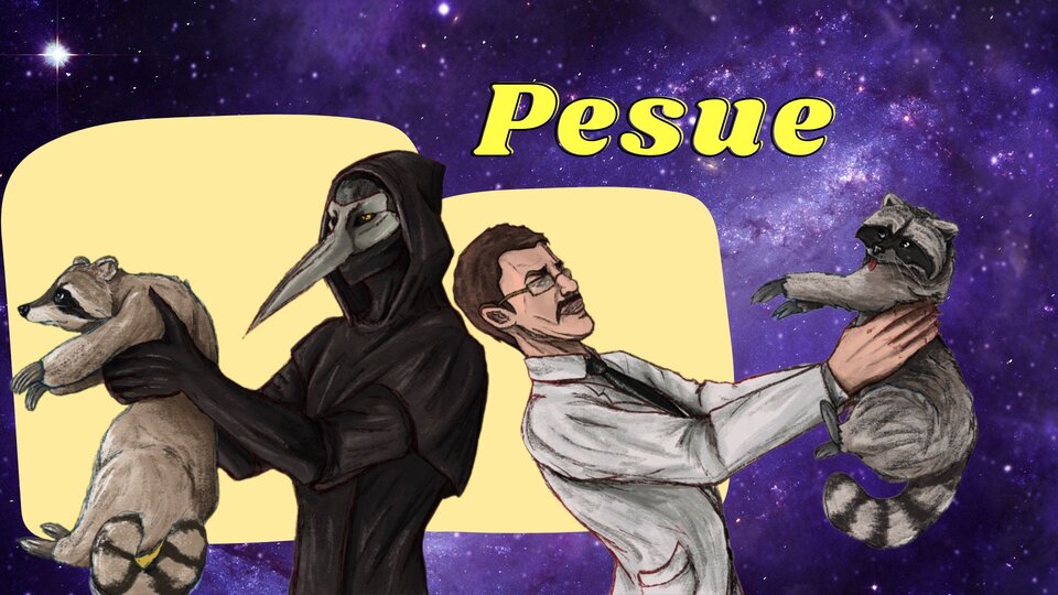 Discovery splash banner for Pesue Discord server