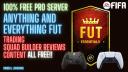 Discovery splash banner for Fut Essentials | FIFA Trading | Squads | Gameplay Discord server