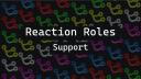 Reaction roles support discord servers