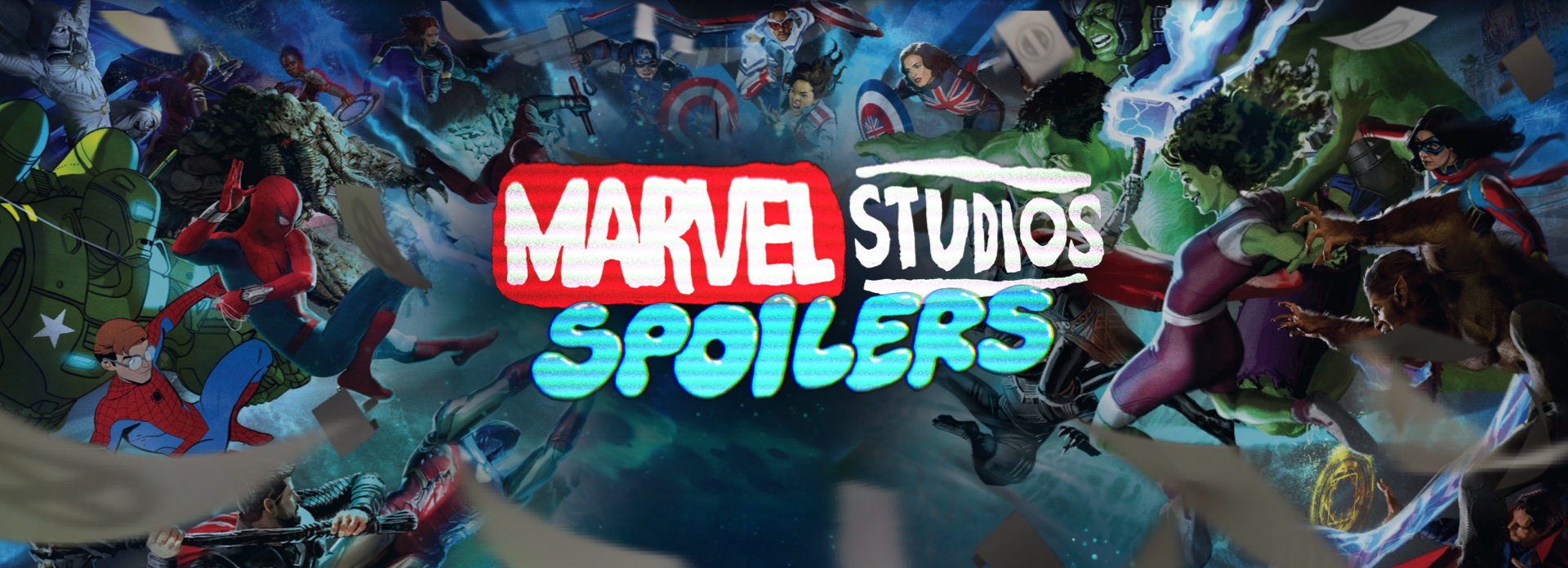 Discovery splash banner for Marvel Studios Spoilers Discord server