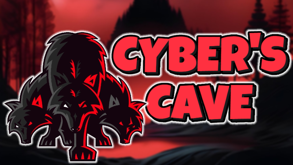 Discovery splash banner for Cyber’s Cave™ Discord server