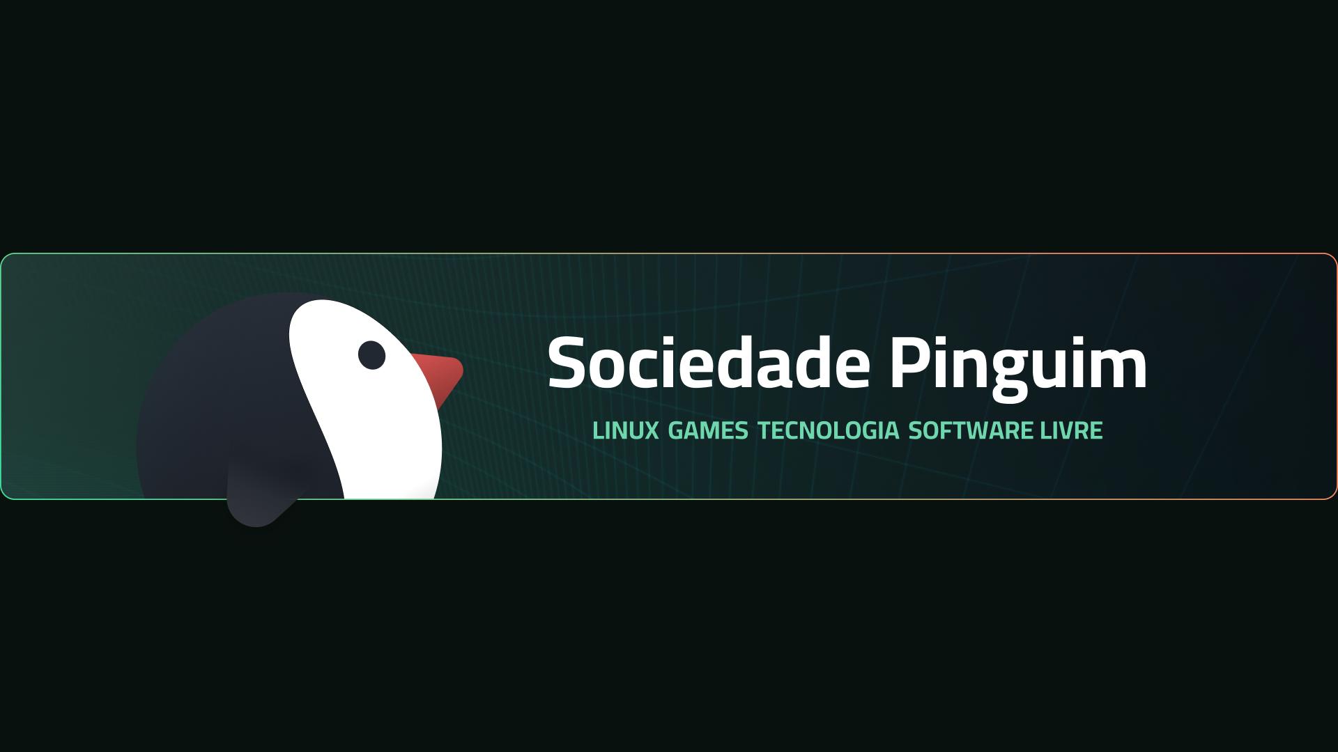 Discovery splash banner for Sociedade Pinguim Discord server