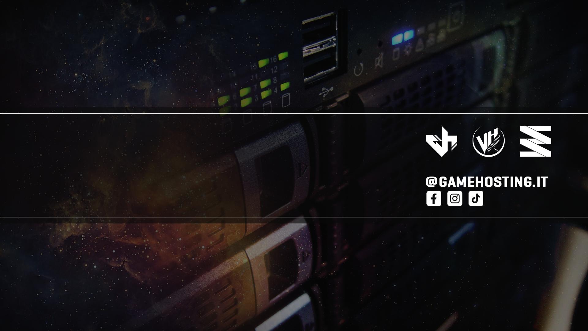 Discovery splash banner for GameHosting | Servereasy | VoiceHosting Discord server