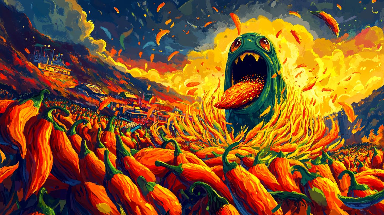 Discovery splash banner for Pepper Lovers Discord server