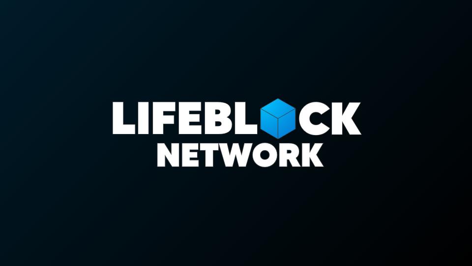 Discovery splash banner for Lifeblock Network Discord server