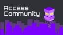 Discovery splash banner for Access Community Discord server