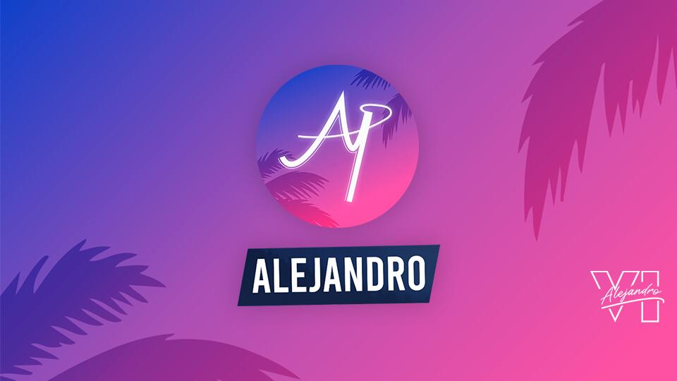 Discovery splash banner for Alejandro #100K Discord server