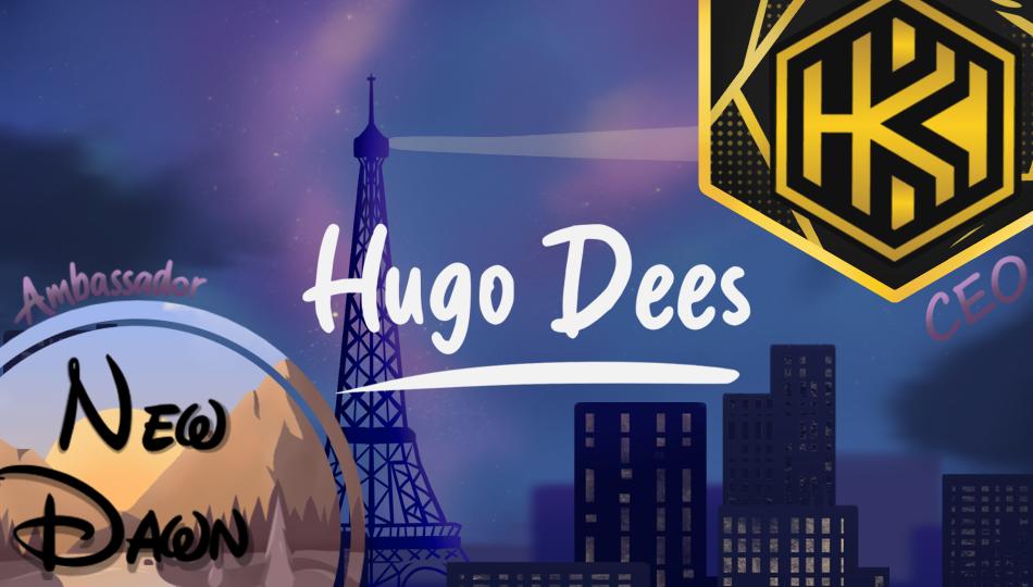 Discovery splash banner for 𝓗ugo 𝓓ees TV 🖤🎙 Discord server