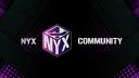 Discovery splash banner for NYX Community Discord server