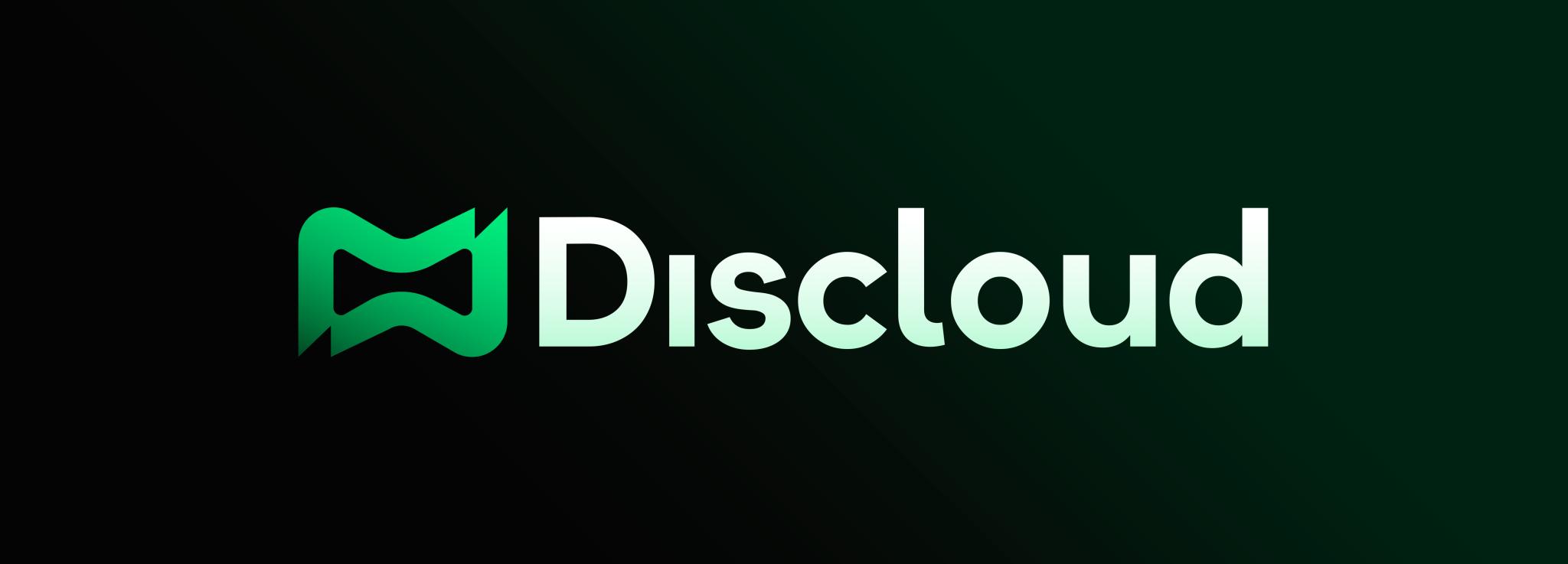 Discovery splash banner for Discloud Discord server