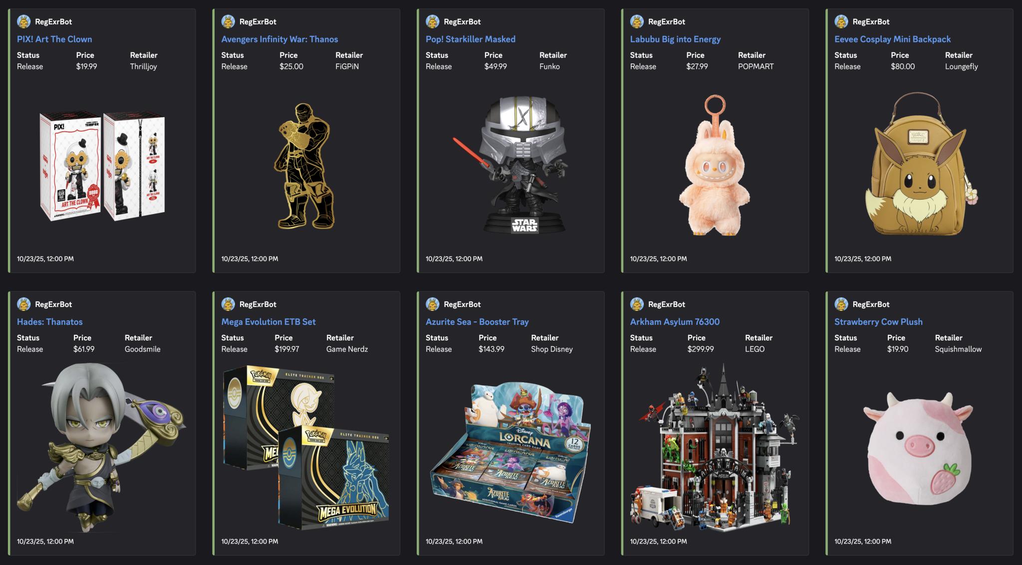 Discovery splash banner for The Hobby Hub by RegExr Tech Discord server