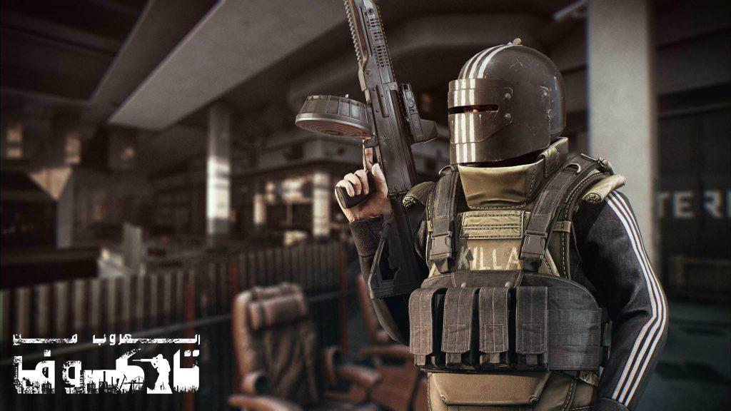 Discovery splash banner for Escape from Tarkov Arabic Discord server