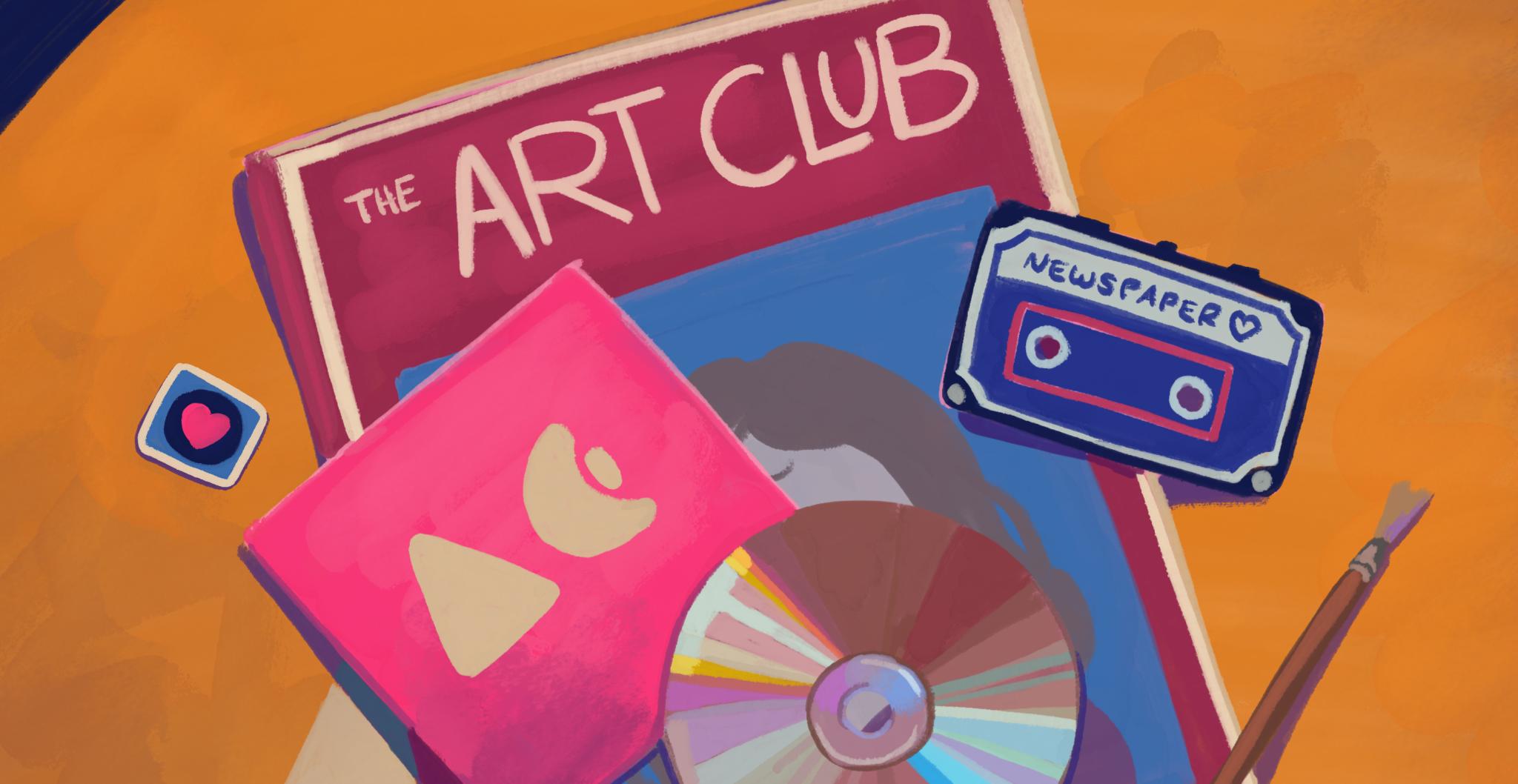 Discovery splash banner for Art Club Discord server
