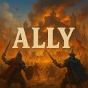 Discovery splash banner for 𝐀𝐋𝐋𝐘 𝐂𝐎𝐌𝐌𝐔𝐍𝐈𝐓𝐘 Discord server