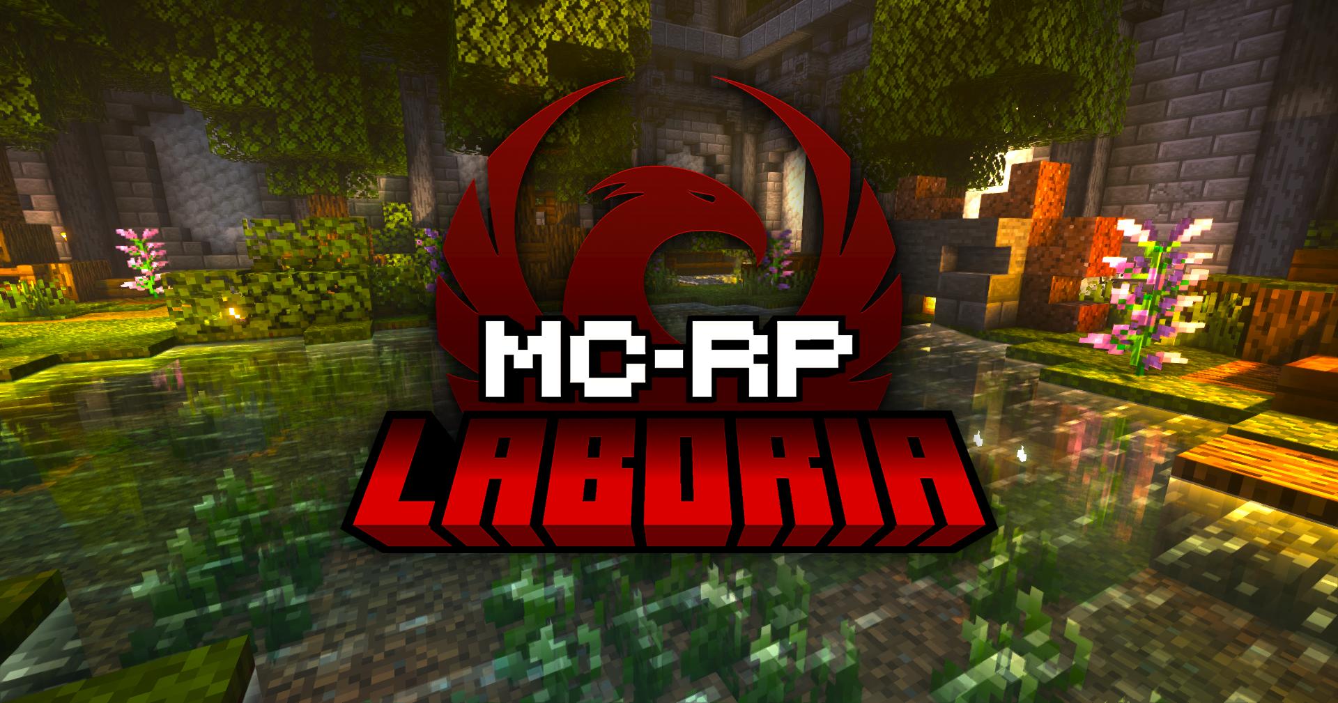 Discovery splash banner for Laboria - MINECRAFT ROLEPLAY Discord server
