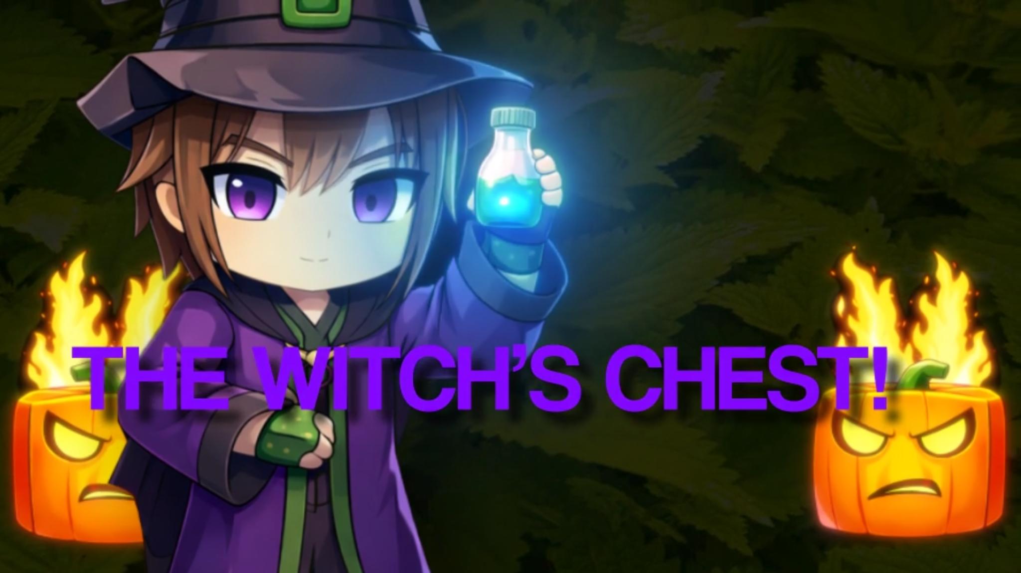 Discovery splash banner for The Witch's Chest Discord server