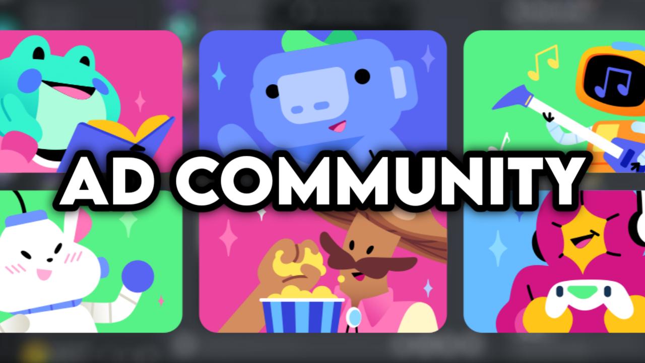 Discovery splash banner for AD Discord server