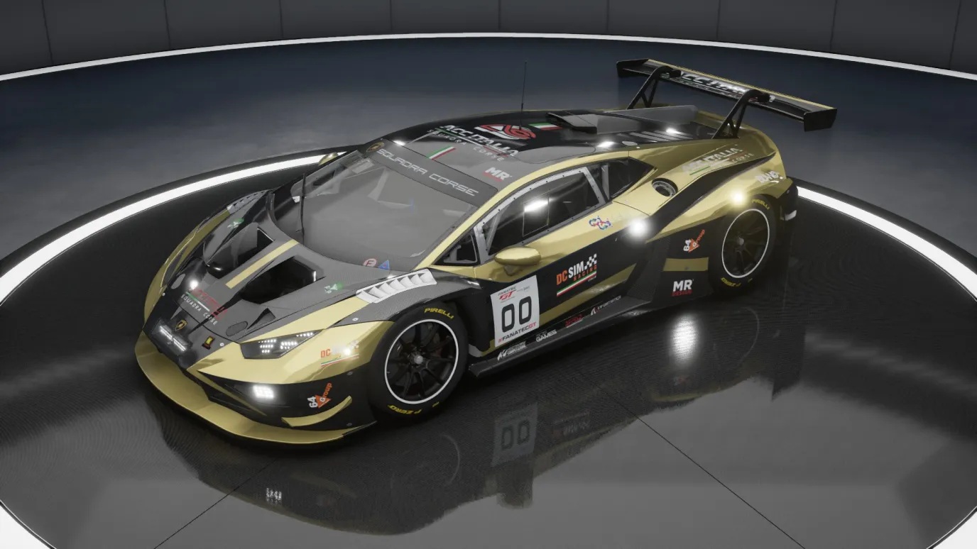 Discovery splash banner for Assetto Corsa Competizione Italia Discord server