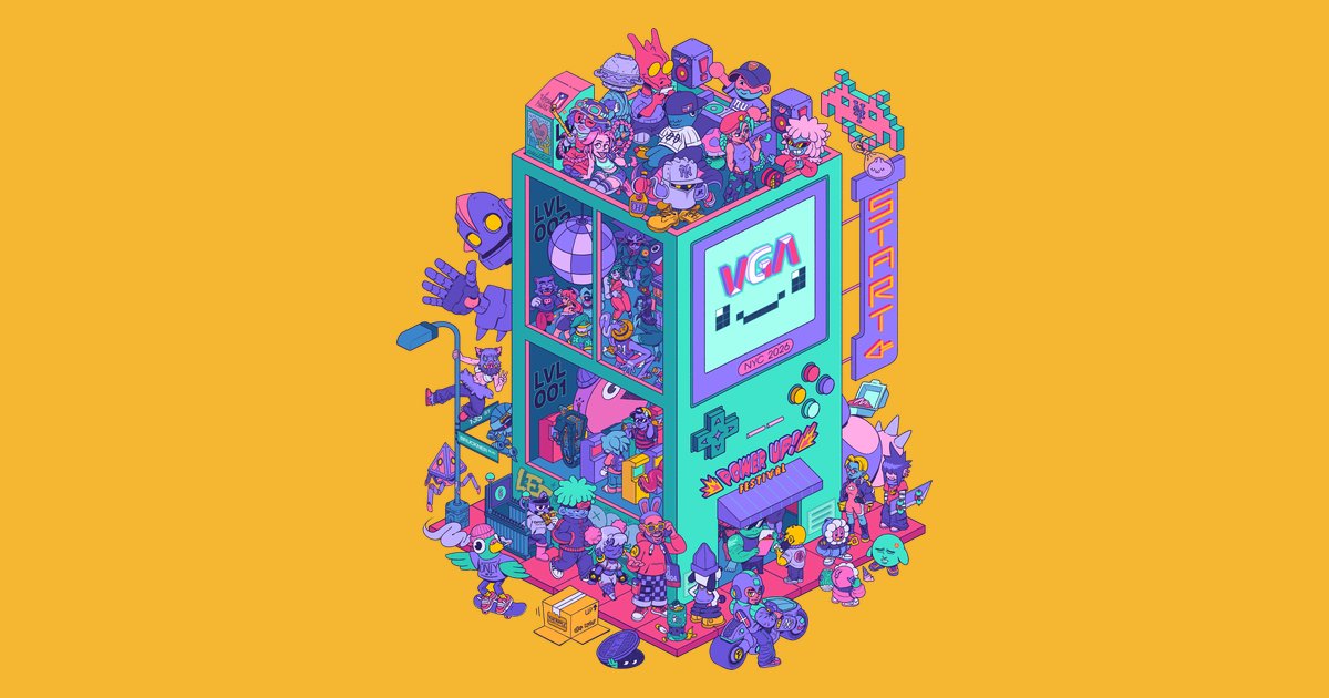 Discovery splash banner for Video Game Amateurs Discord server