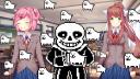 Discovery splash banner for DokiTale: Season 1 Discord server