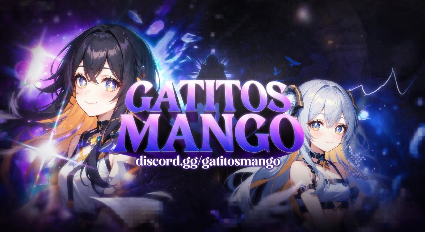 Discovery splash banner for 🐱Gatitos Mango🥭┃+75k Mangos✧Anime ✧ Eventos ✧ Minecraft ✧ Lol ✧ Roblox ✧ Emotes ✧ Chat ✧ Art Discord server