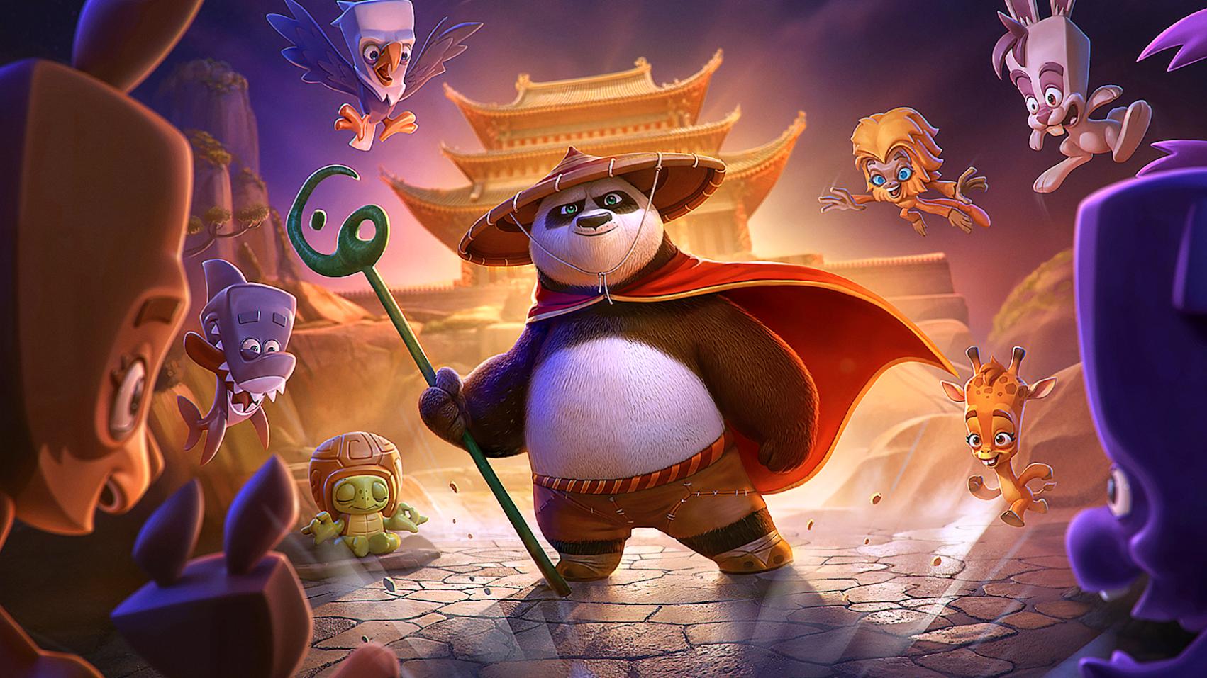 Discovery splash banner for Zooba: Zoo Battle Arena Discord server