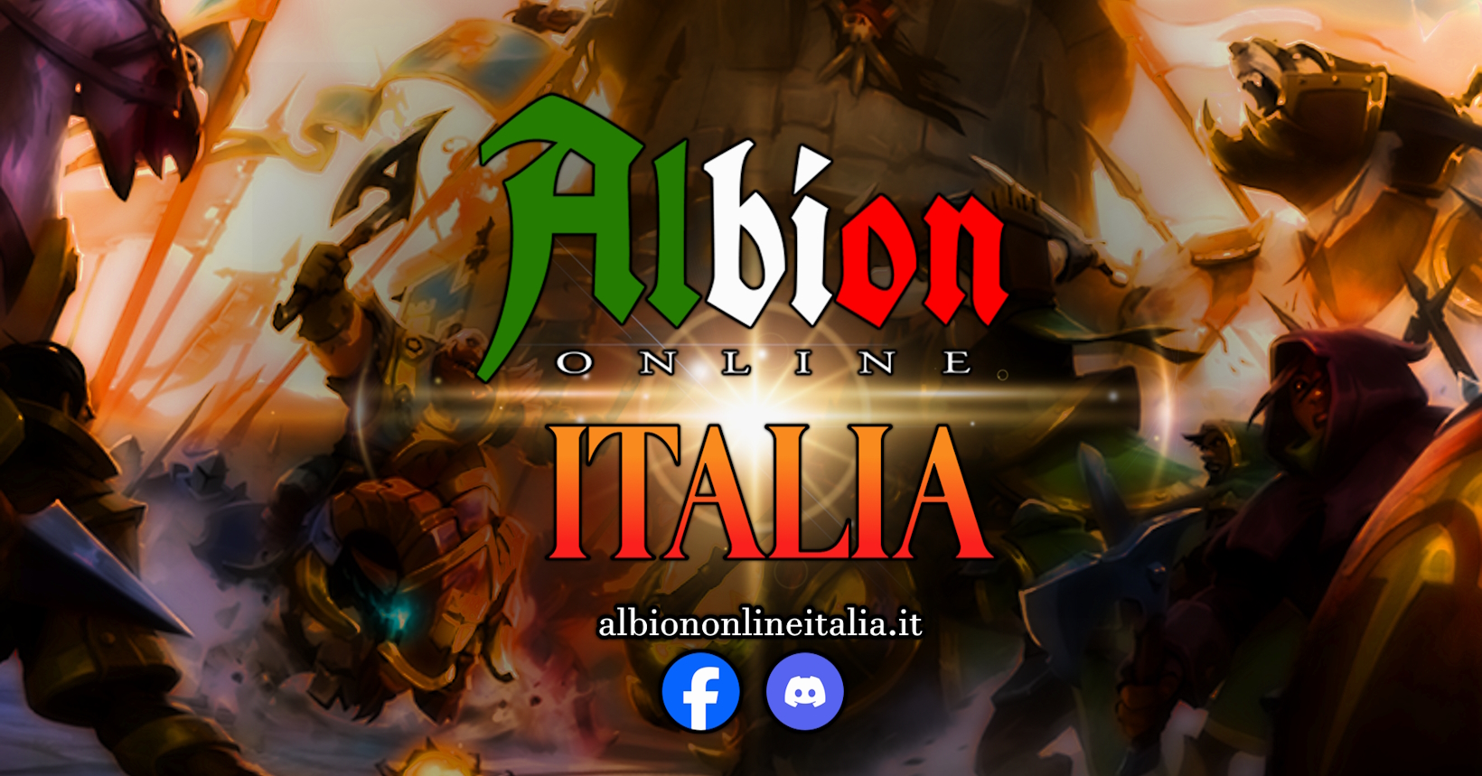 Discovery splash banner for AlbionOnline - Italia Discord server