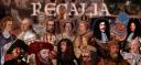 Discovery splash banner for Regalia ― United Historians Online (MSSRL) Discord server