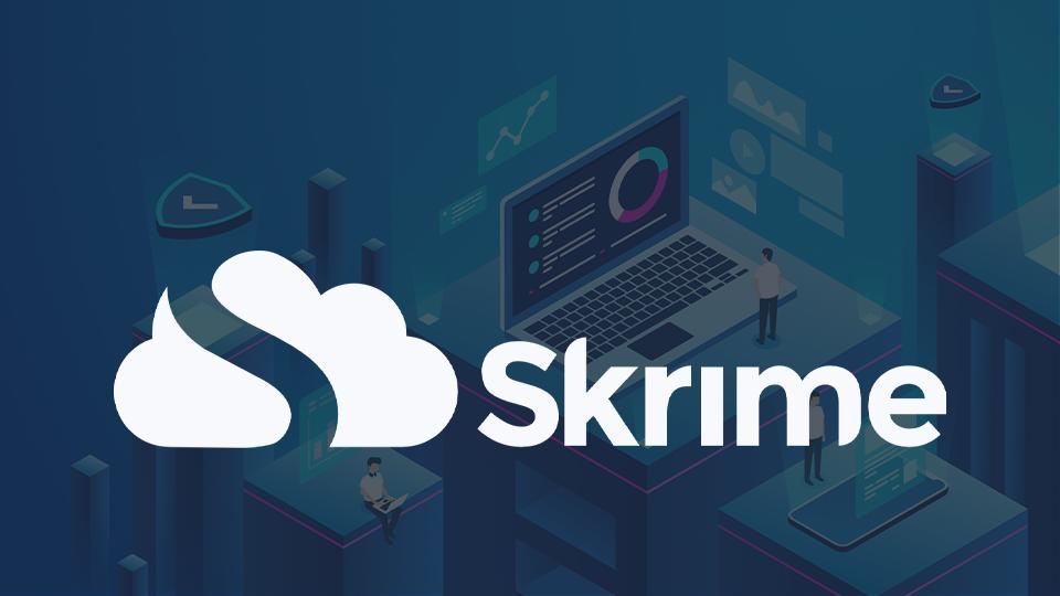 Discovery splash banner for SKRIME Discord server