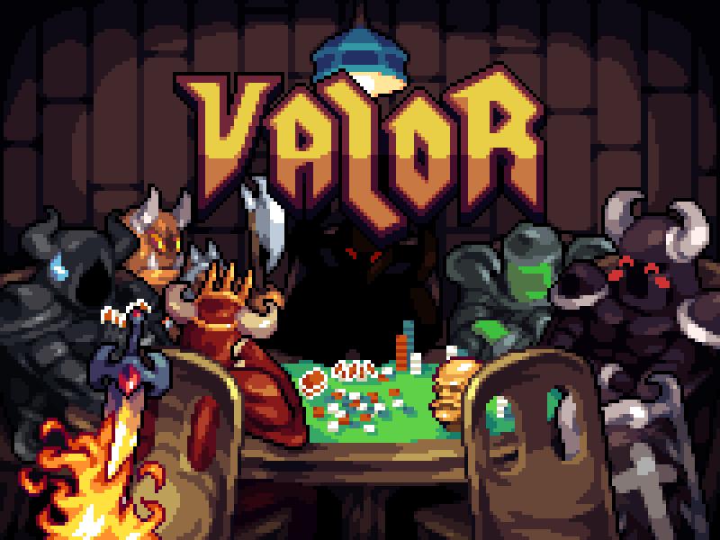 Discovery splash banner for Valor Discord server