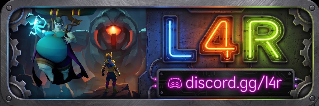 Discovery splash banner for L 4 R Discord server