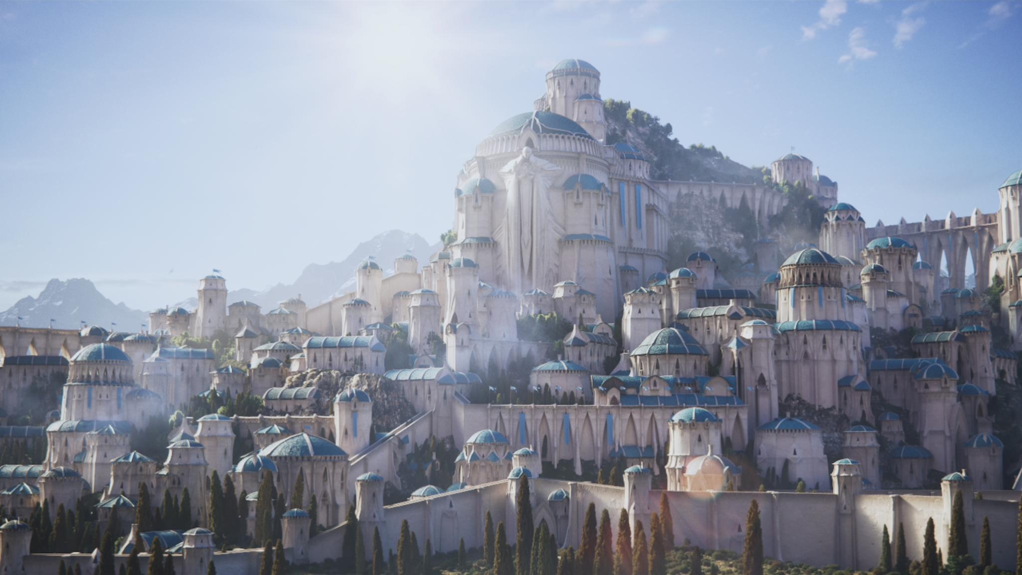 Discovery splash banner for League Arabia Discord server