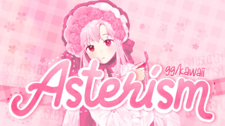 Discovery splash banner for 🌸・asterism ;; ♡ Discord server