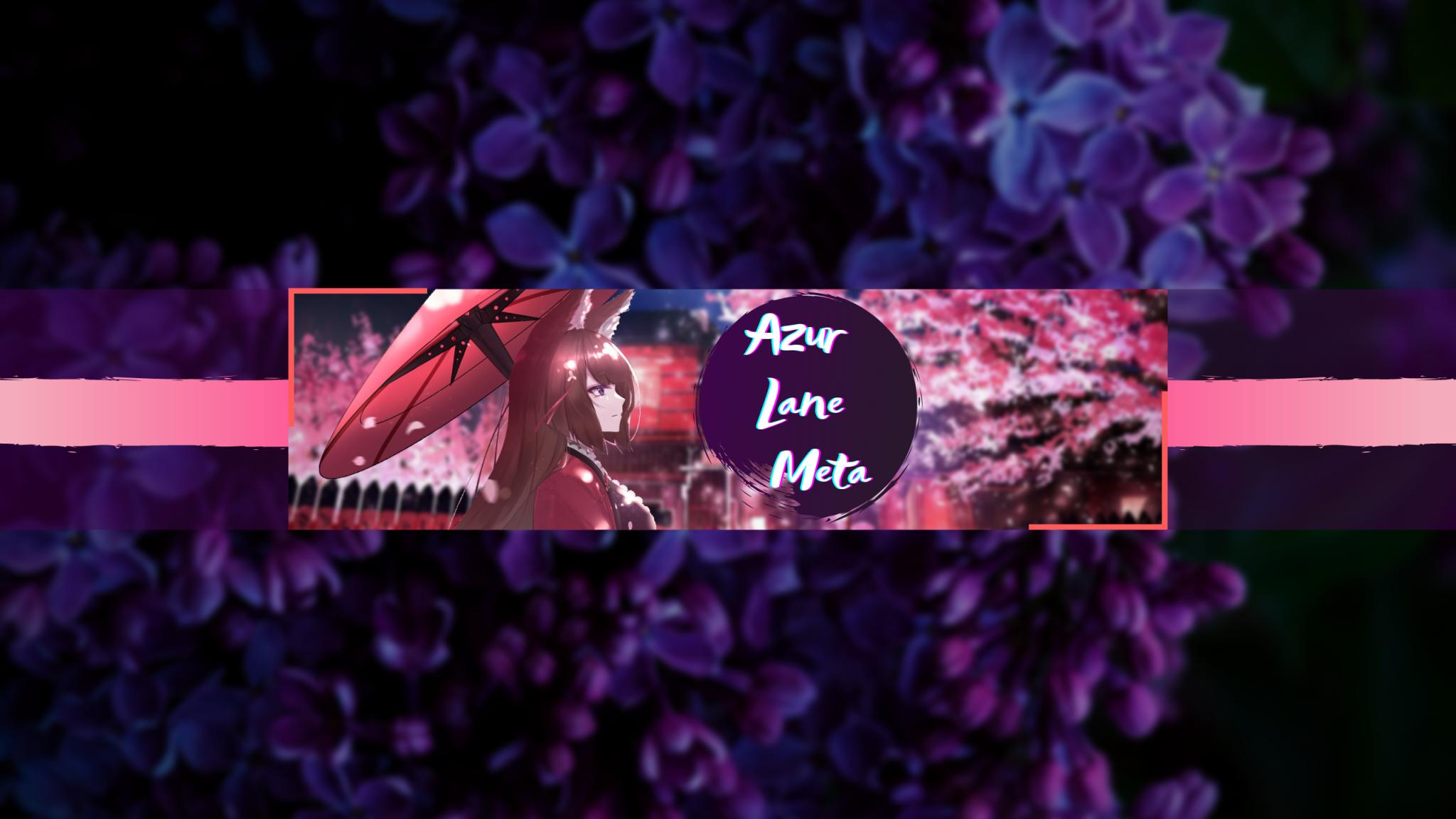 Discovery splash banner for Azur Lane Meta Discord server