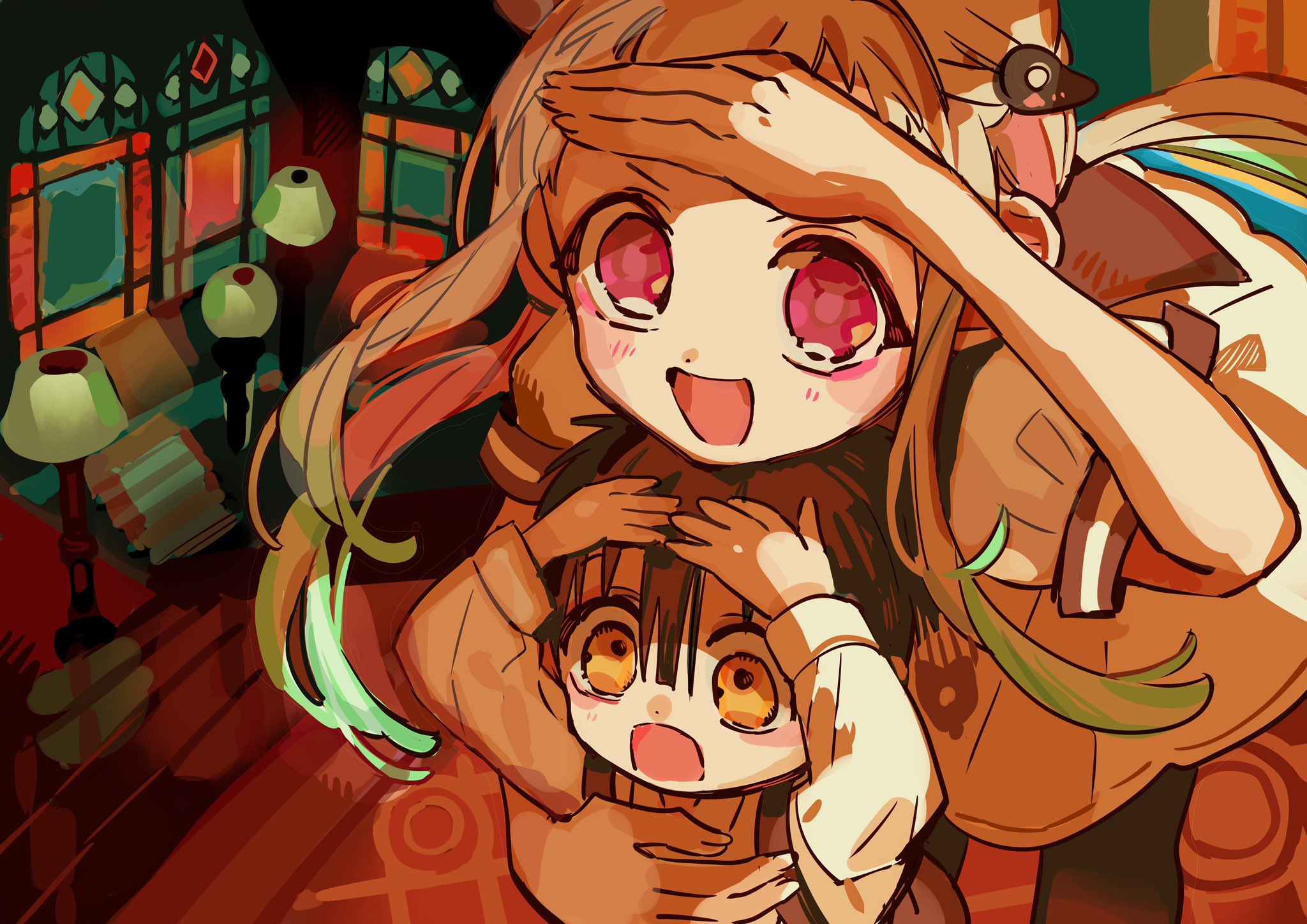 Discovery splash banner for Toilet-Bound Hanako Kun Discord server
