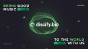 Discovery splash banner for discify.bio Discord server